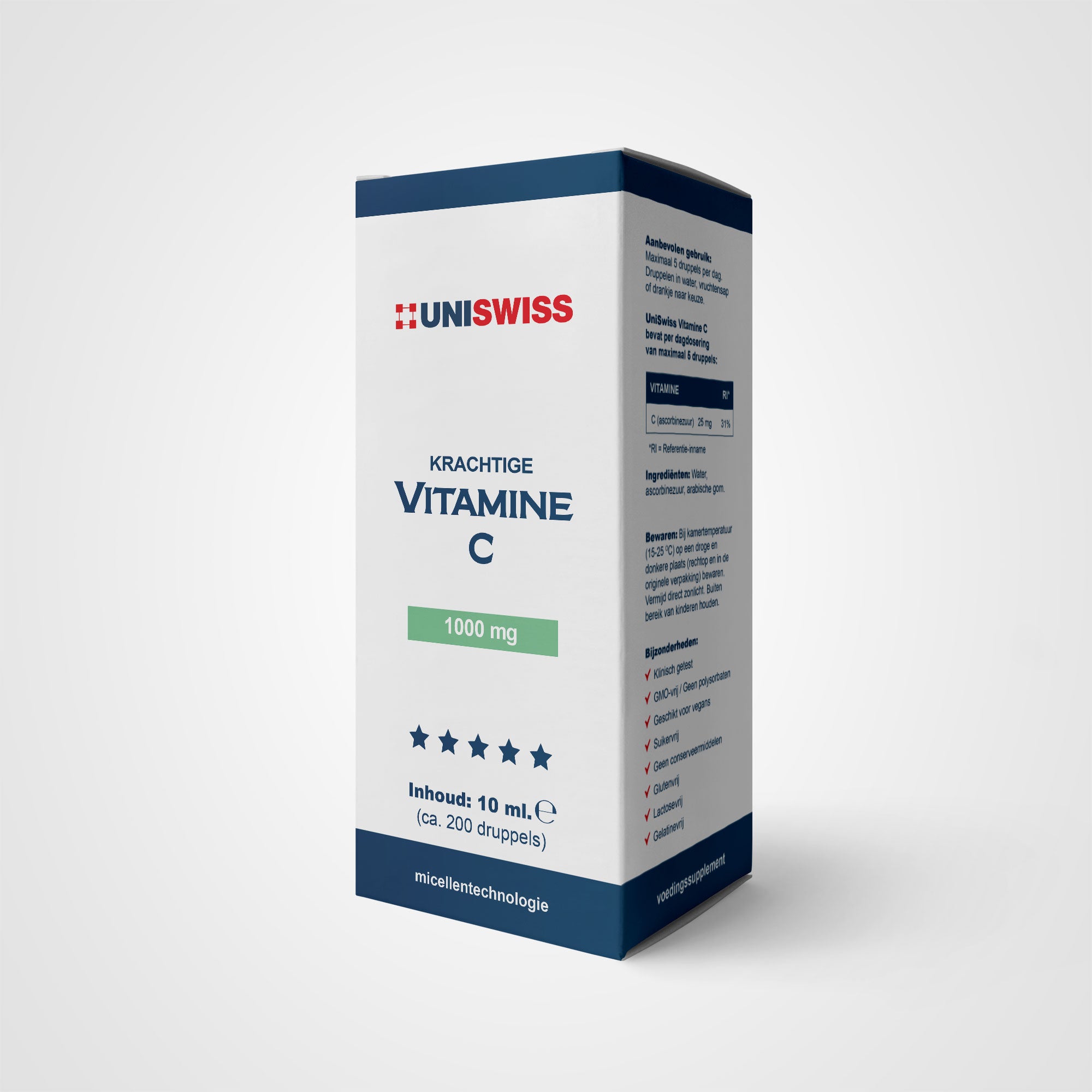 Uni Swiss vitamine C supplement wateroplosbaar